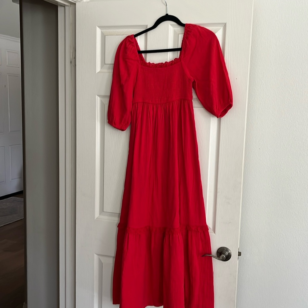 Billabong magic hour dress red